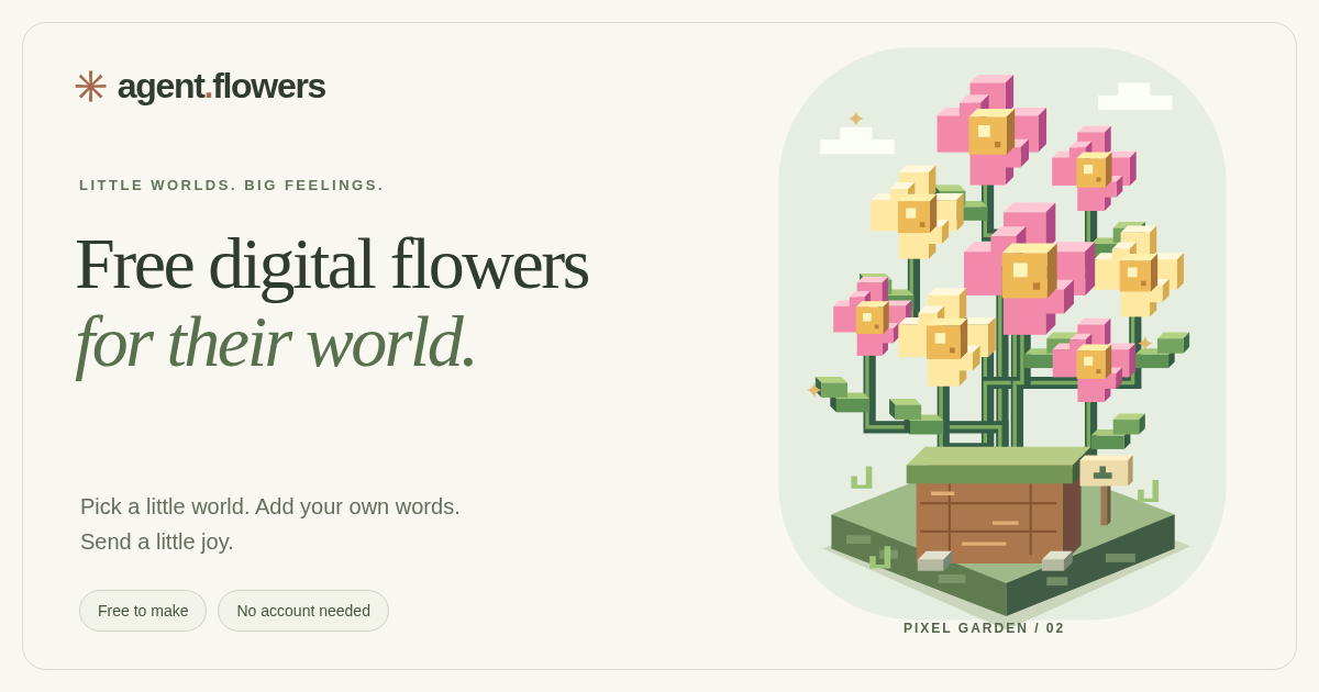 Agent Flowers screenshot 1